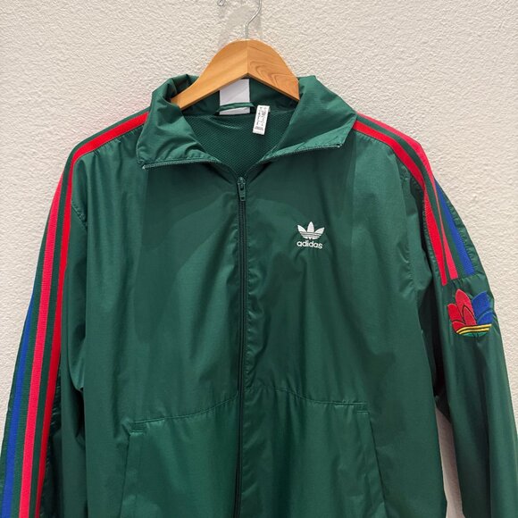 ADIDAS GREEN TRACK JACKET S - Picture 6 of 10